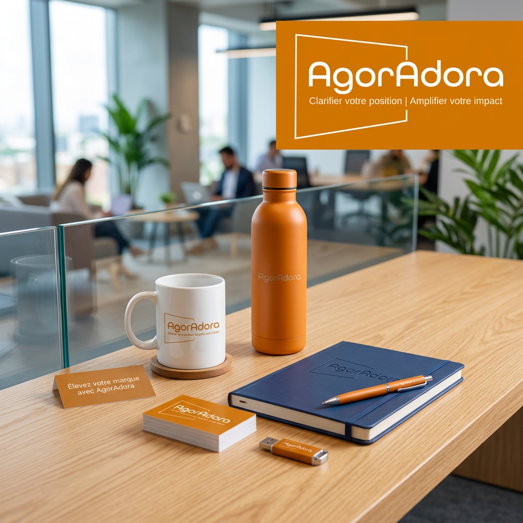 AgorAdora - Goodies promotionnels